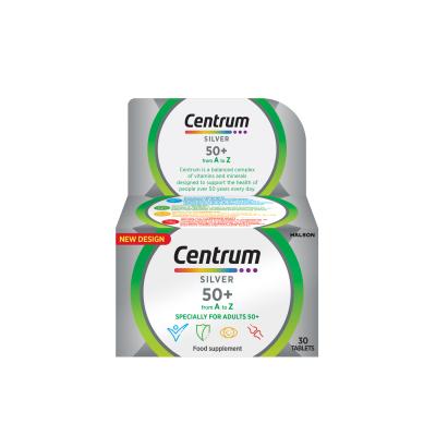 Centrum Silver 50+ od A do Ž, 30 tablet