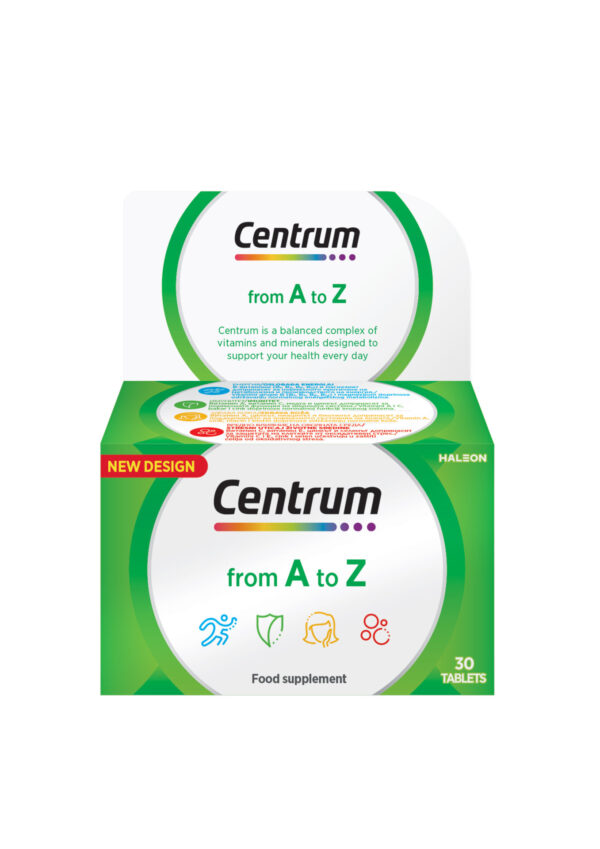 Centrum od A do Ž tablete, 30 tablet