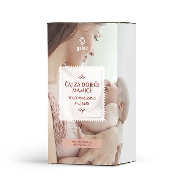 Galex Čaj za doječe mamice, zeliščni čaj 80 g