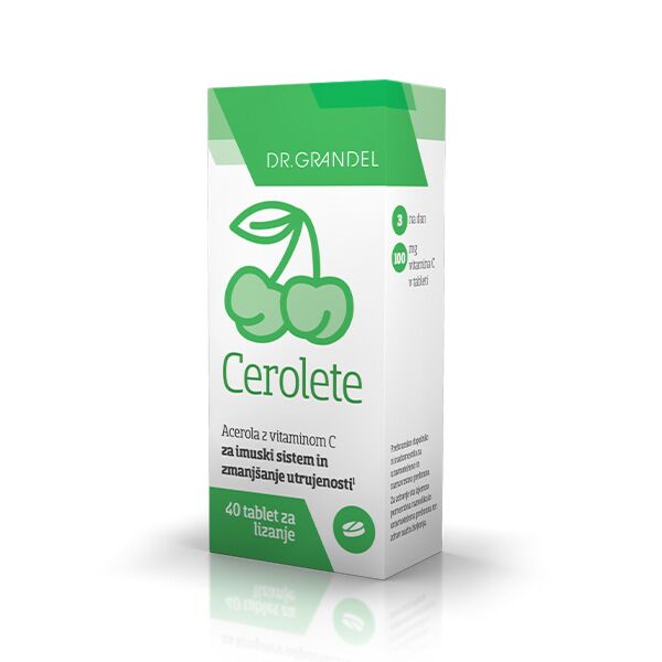 Cerolete, 40 tablet za lizanje