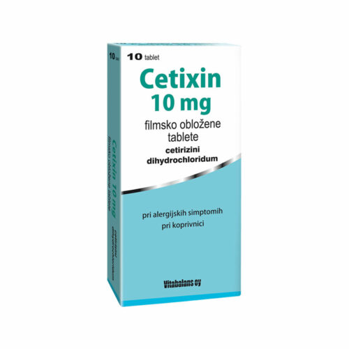 Vitabalans Cetixin, 10 filmsko obloženih tablet