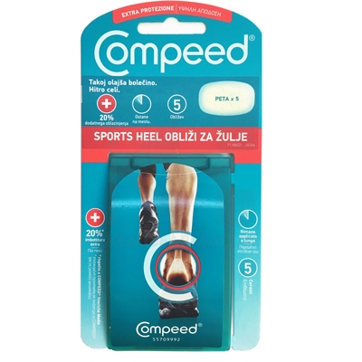 Compeed Sport obliži za žulje, 5 obližev
