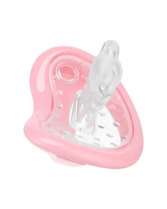 Curaprox Baby duda, velikost 1 (1–2,5 leta) – roza, 1 duda