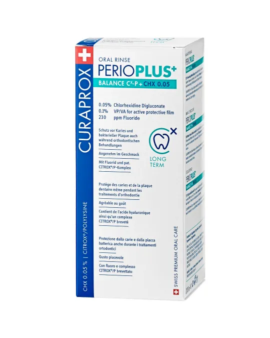 Curaprox Perio Plus+ Balance ustna voda, 200 ml