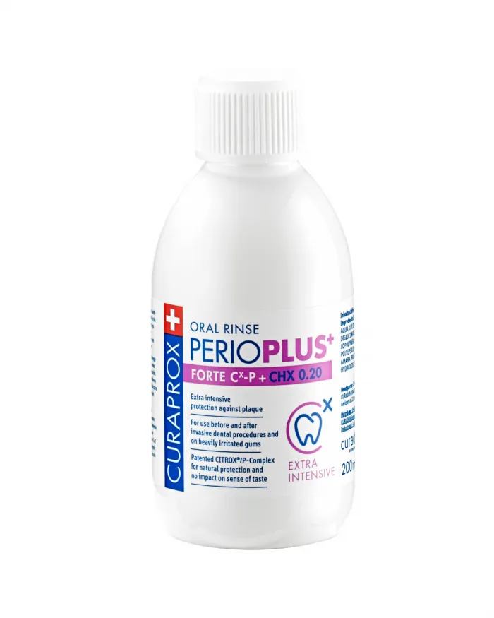 Curaprox Perio Plus+ Forte ustna voda, 200 ml