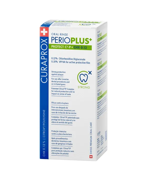 Curaprox Perio Plus+ Protect ustna voda, 200 ml