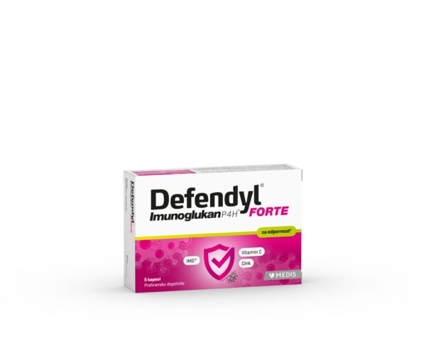Defendyl-Imunoglukan P4H Forte kapsule, 5 kapsul