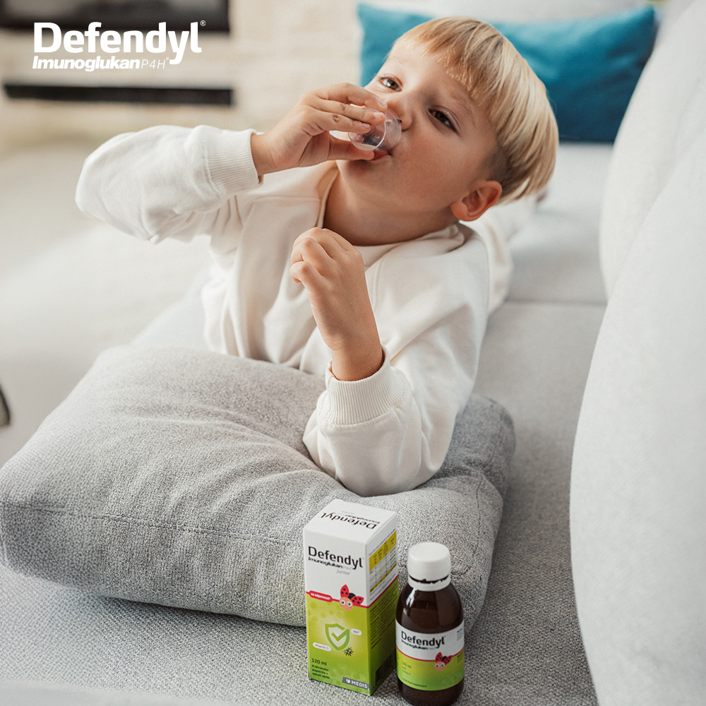 Defendyl-Imunoglukan P4H Junior sirup, 120 ml