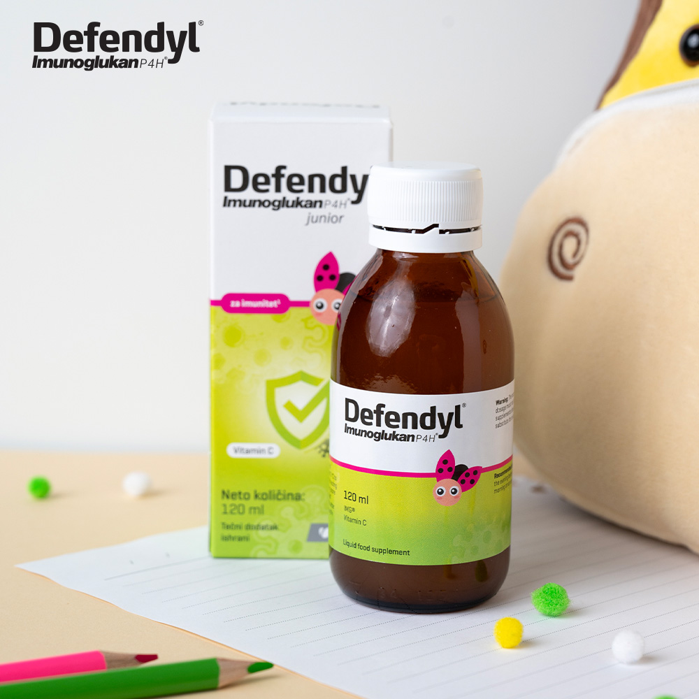 Defendyl-Imunoglukan P4H Junior sirup, 120 ml