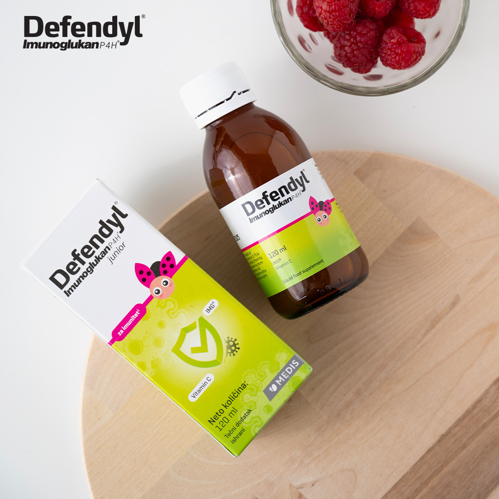 Defendyl-Imunoglukan P4H Junior sirup, 120 ml