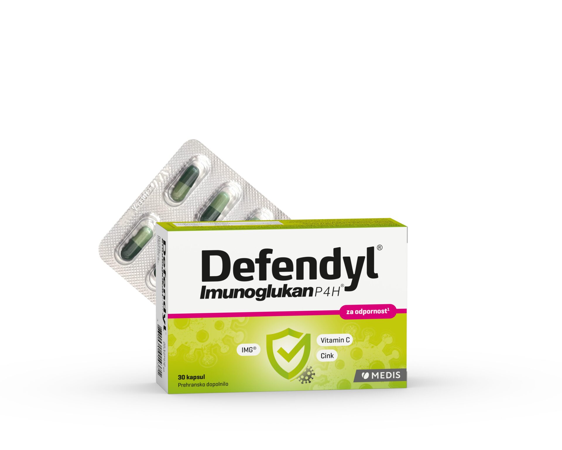 Defendyl-Imunoglukan P4H kapsule, 30 kapsul