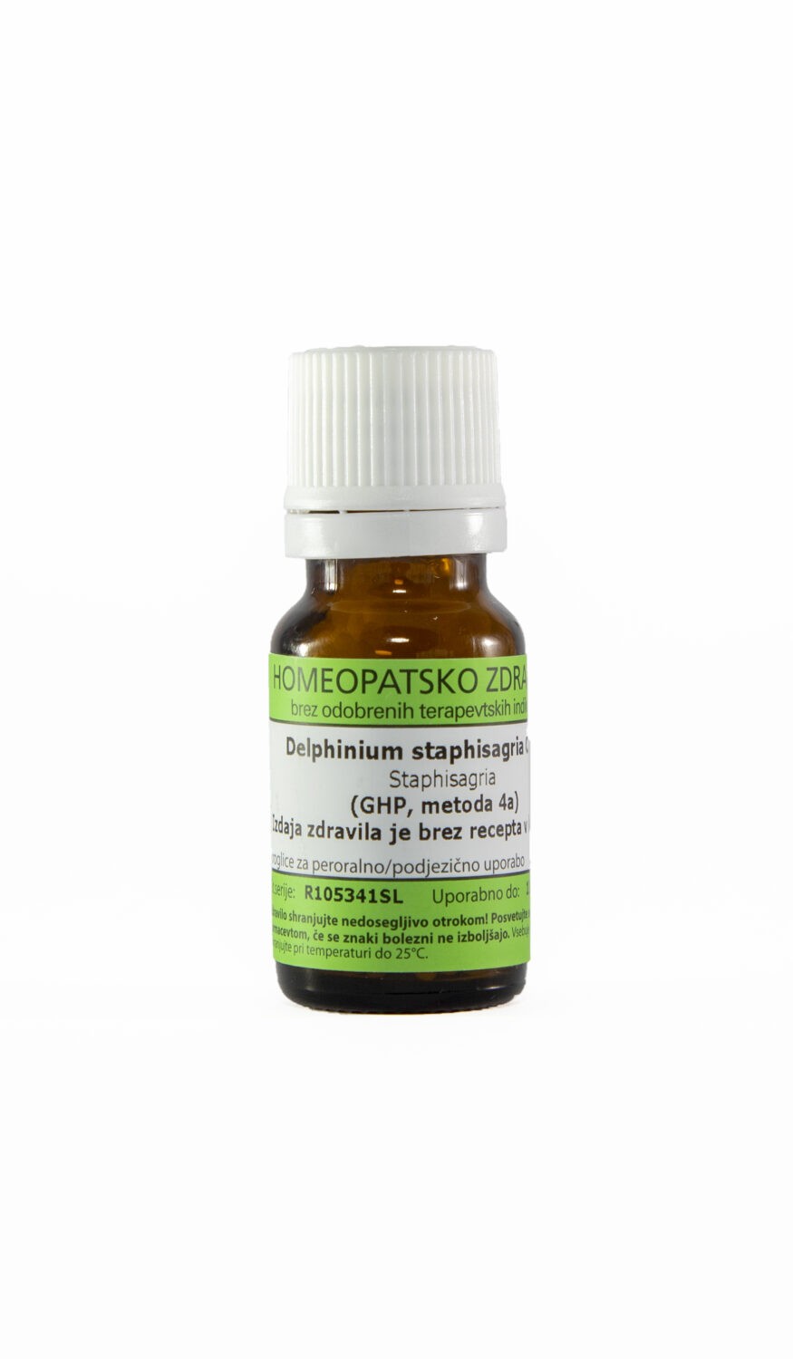 Delphinium staphisagria C6 homeopatske kroglice, 10 g