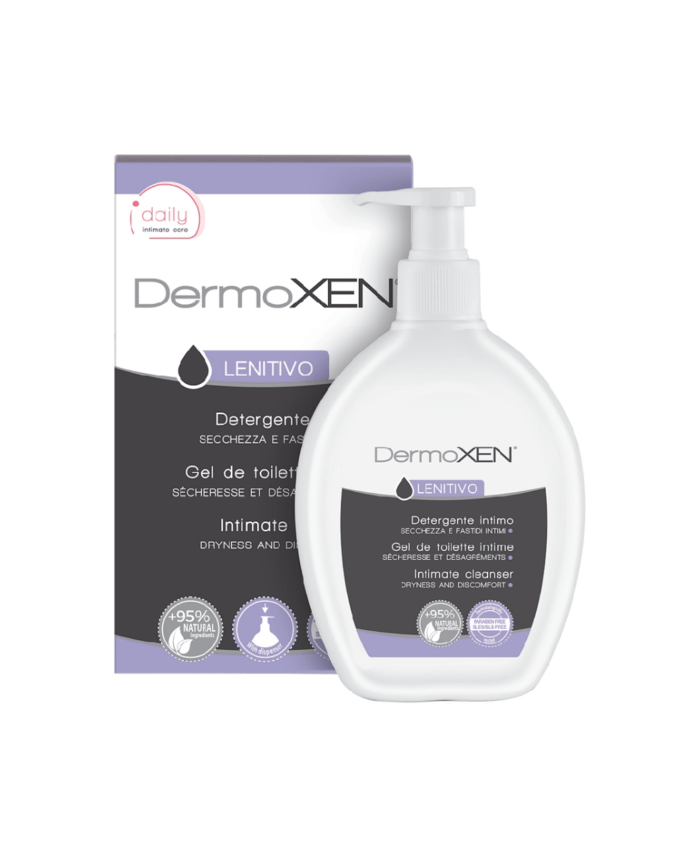 DermoXen Lenitivo gel za intimno nego suhe nožnice, 200 ml