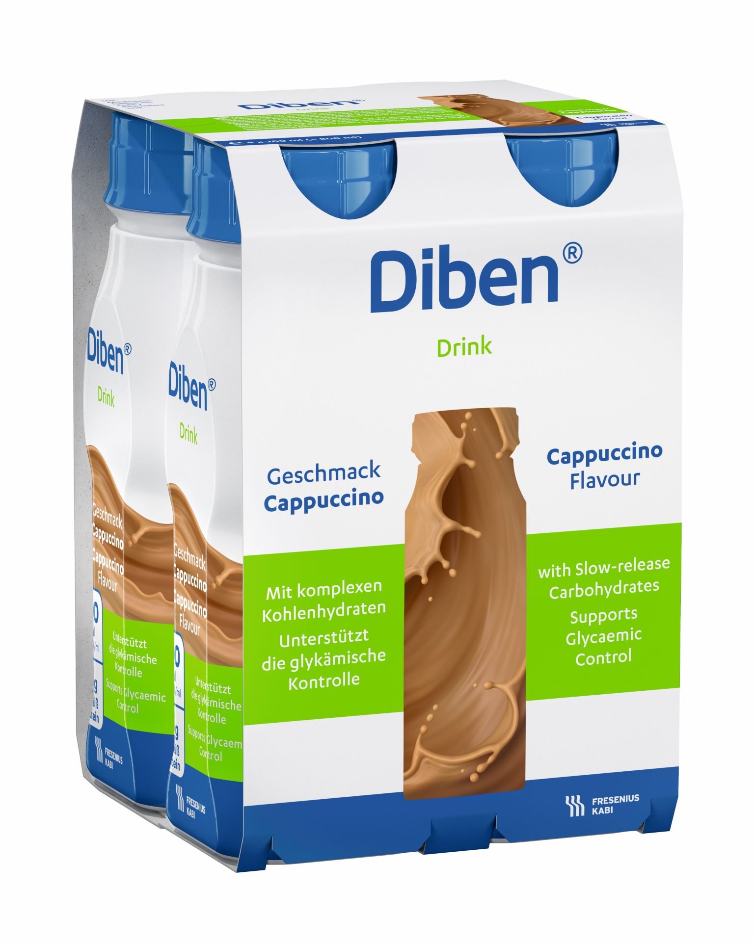 Diben DRINK – okus kapučino, 4 x 200 ml