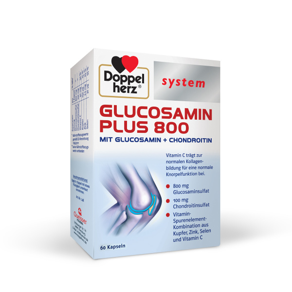 Doppelherz System Glucosamin Plus 800, 60 kapsul
