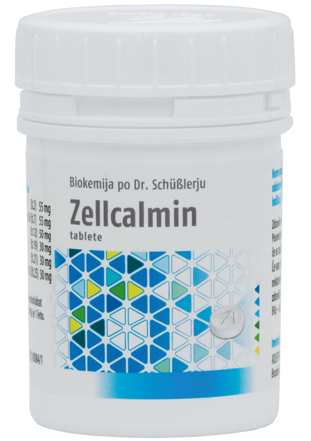Schüsslerjeva sol Zellcalmin kompleks, 400 tablet
