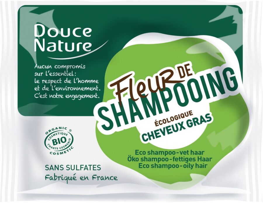Douce Nature Naravni trdi šampon za mastne lase, 85 g