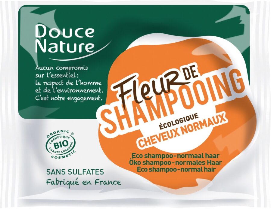 Douce Nature Naravni trdi šampon za normalne lase, 85 g