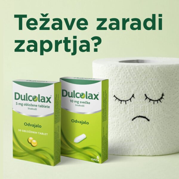 Dulcolax 10 mg svečke, 6 svečk