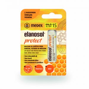 Medex Elanosol Protect balzam za ustnice, 4,5 g 