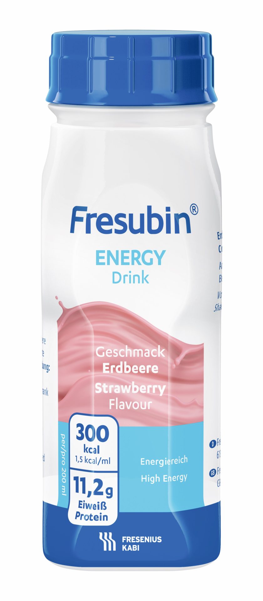 Fresubin Energy DRINK – okus jagoda, 4 x 200 ml