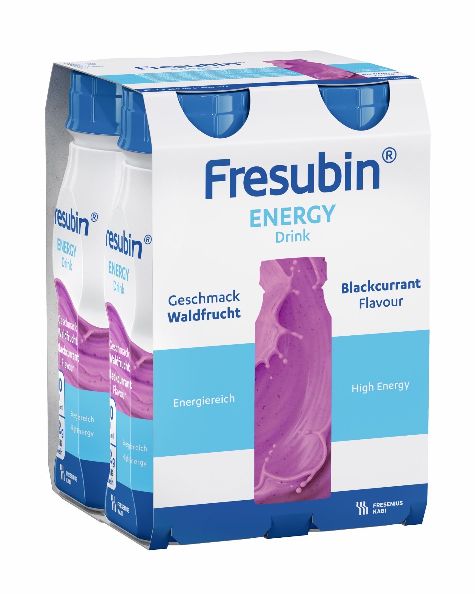 Fresubin Energy DRINK – okus gozdni sadeži, 4 x 200 ml