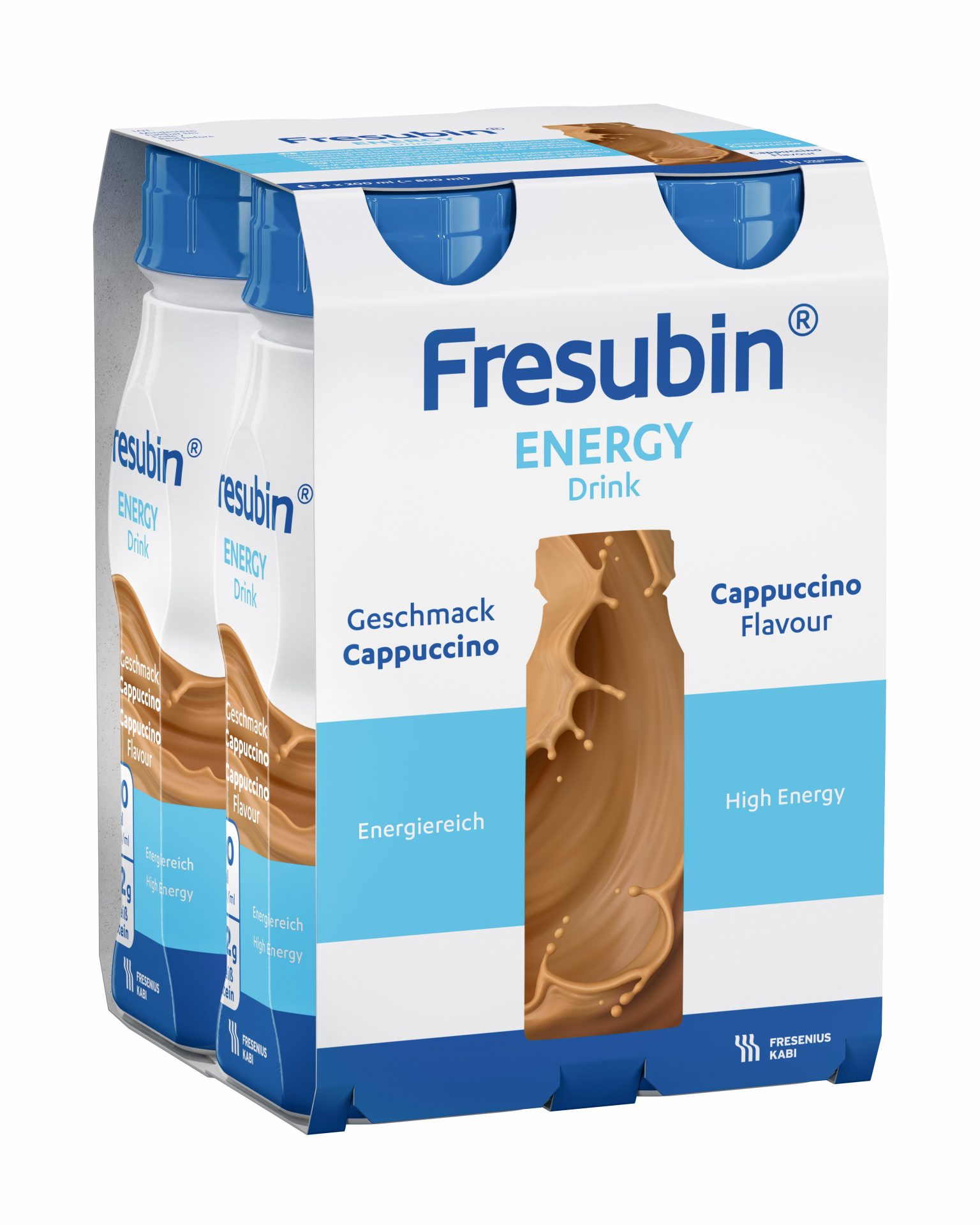 Fresubin Energy DRINK – okus kapučino, 4 x 200 ml