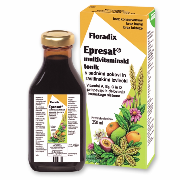 Floradix Epresat multivitaminski tonik, 250 ml