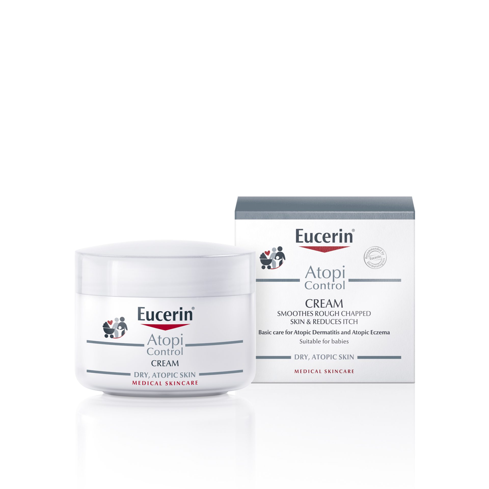 Eucerin AtopiControl negovalna krema, 75 ml