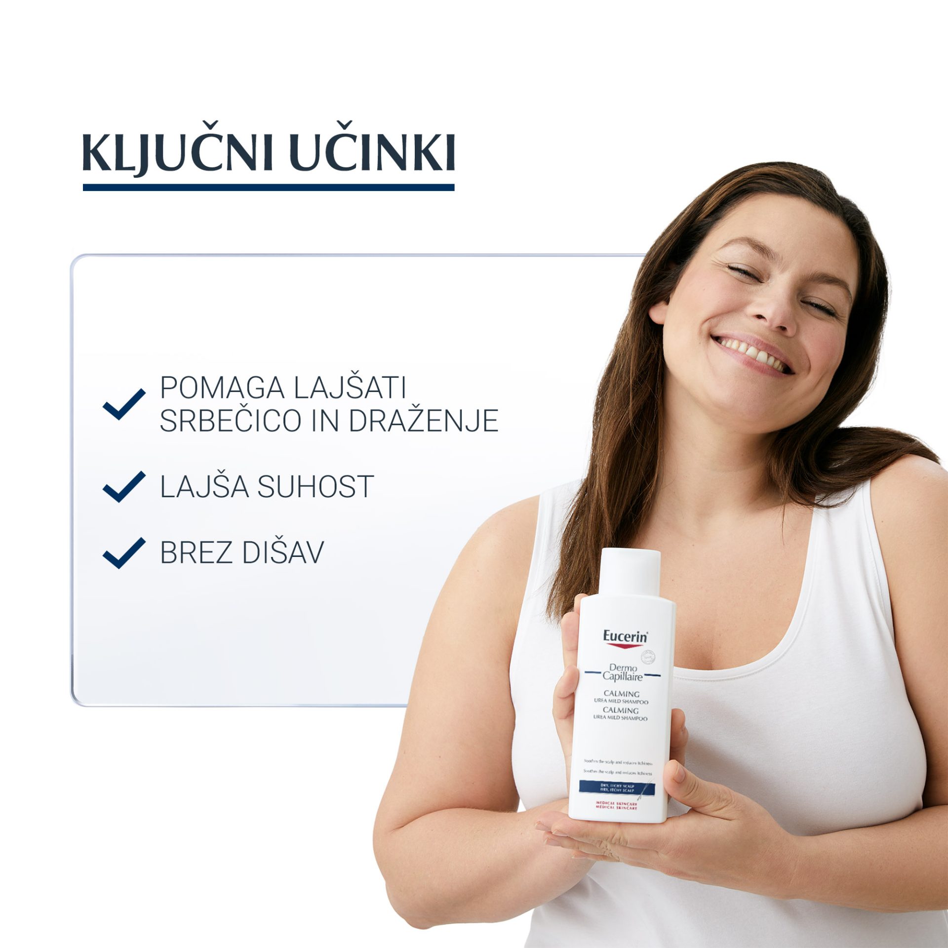 Eucerin DermoCapillaire šampon 5 % urea, 250 ml