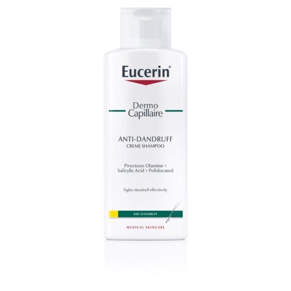 Eucerin DermoCapillaire šampon proti prhljaju – suhi prhljaj, 250 ml