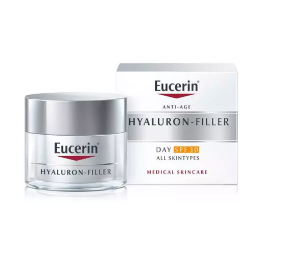 Eucerin Hyaluron-Filler dnevna krema ZF 30 za vse tipe kože, 50 ml