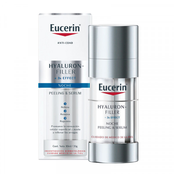 Eucerin Hyaluron-Filler nočni piling in serum, 30 ml