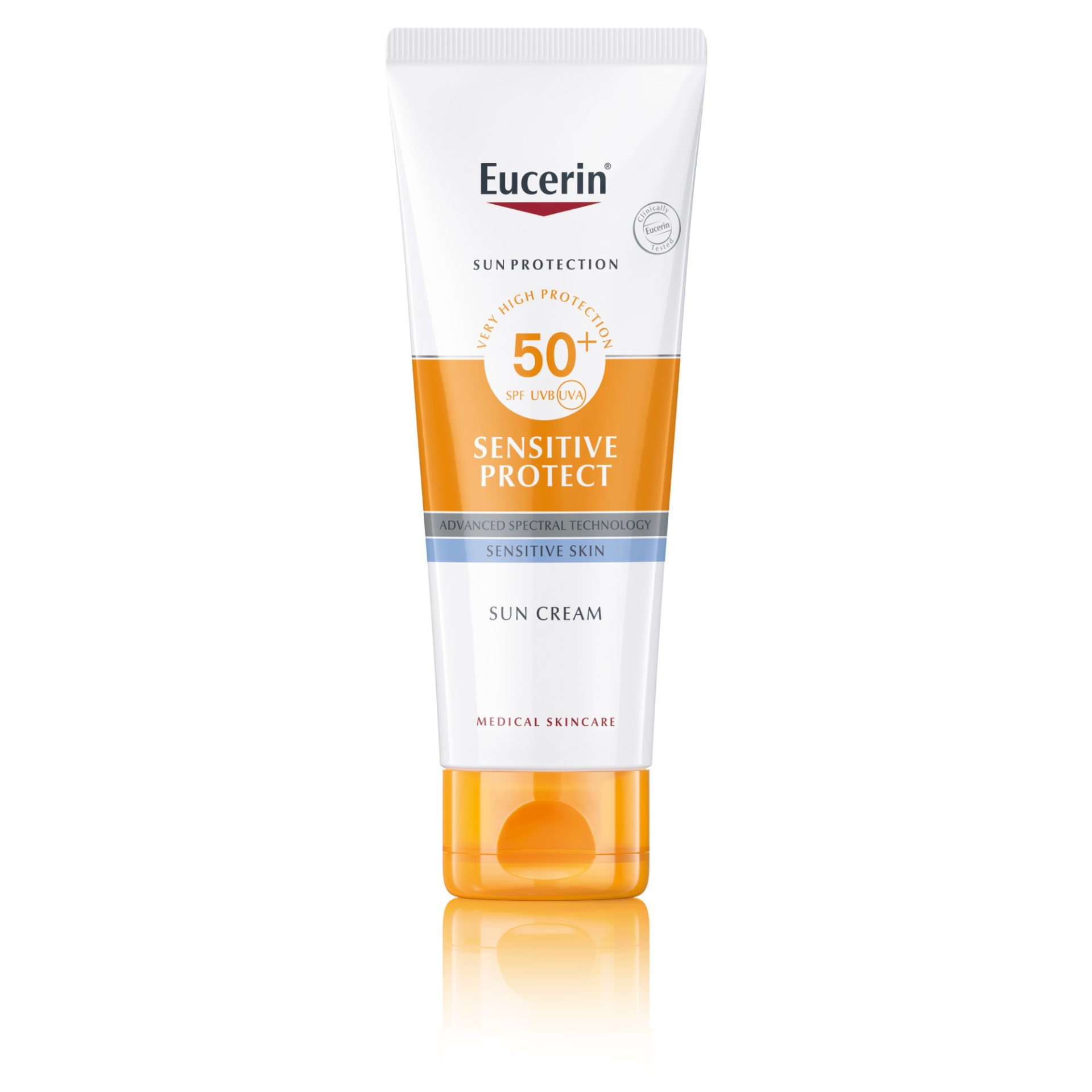 Eucerin Sun Sensitive Protect krema za zaščito pred soncem ZF 50+, 50 ml