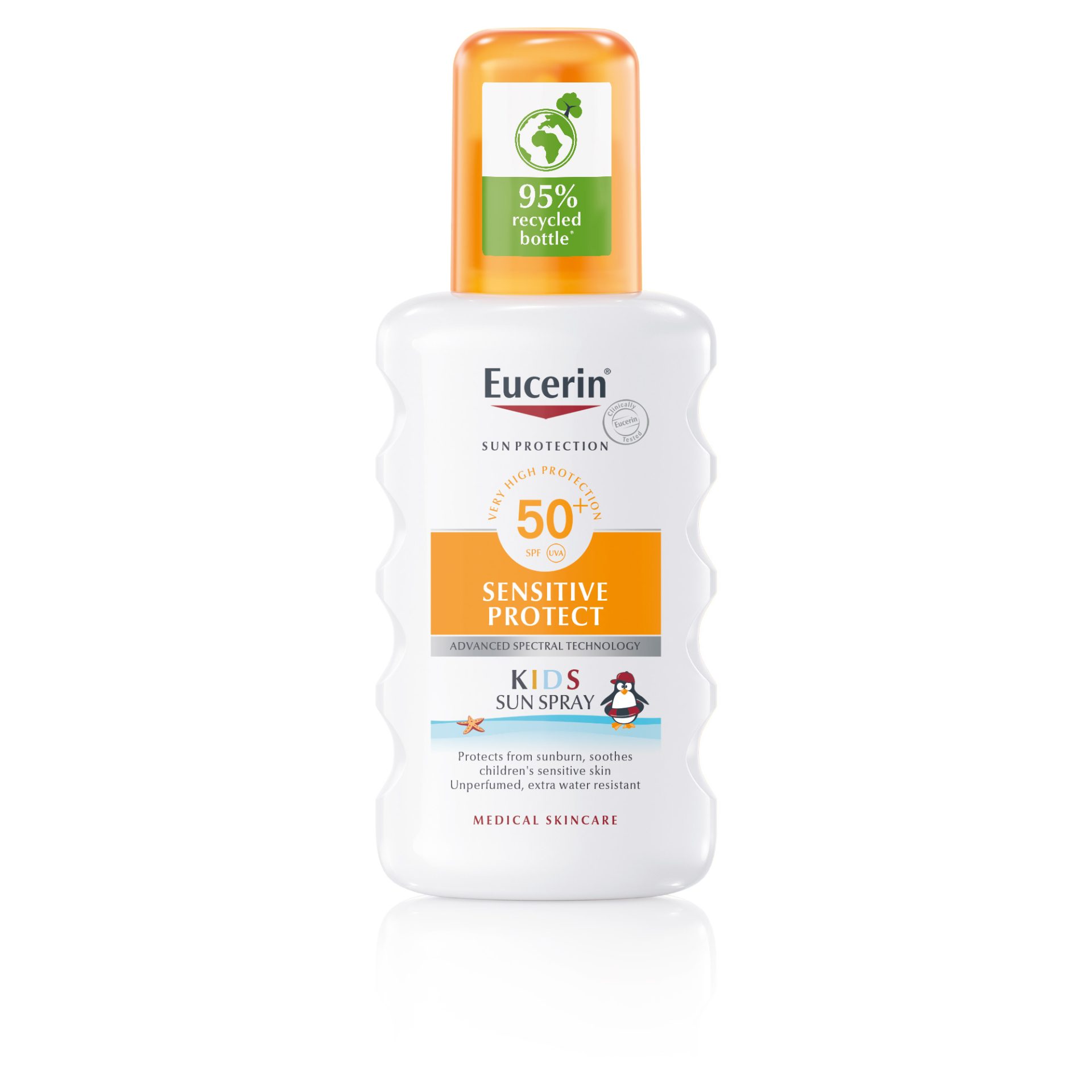 Eucerin Sun sprej za zaščito otroške kože pred soncem ZF 50+, 200 ml