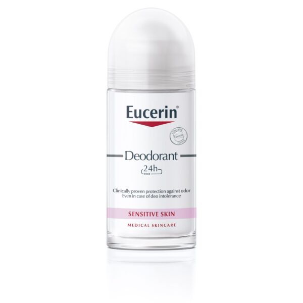 Eucerin Sensitive dezodorant 24h roll-on za občutljivo kožo, 50 ml