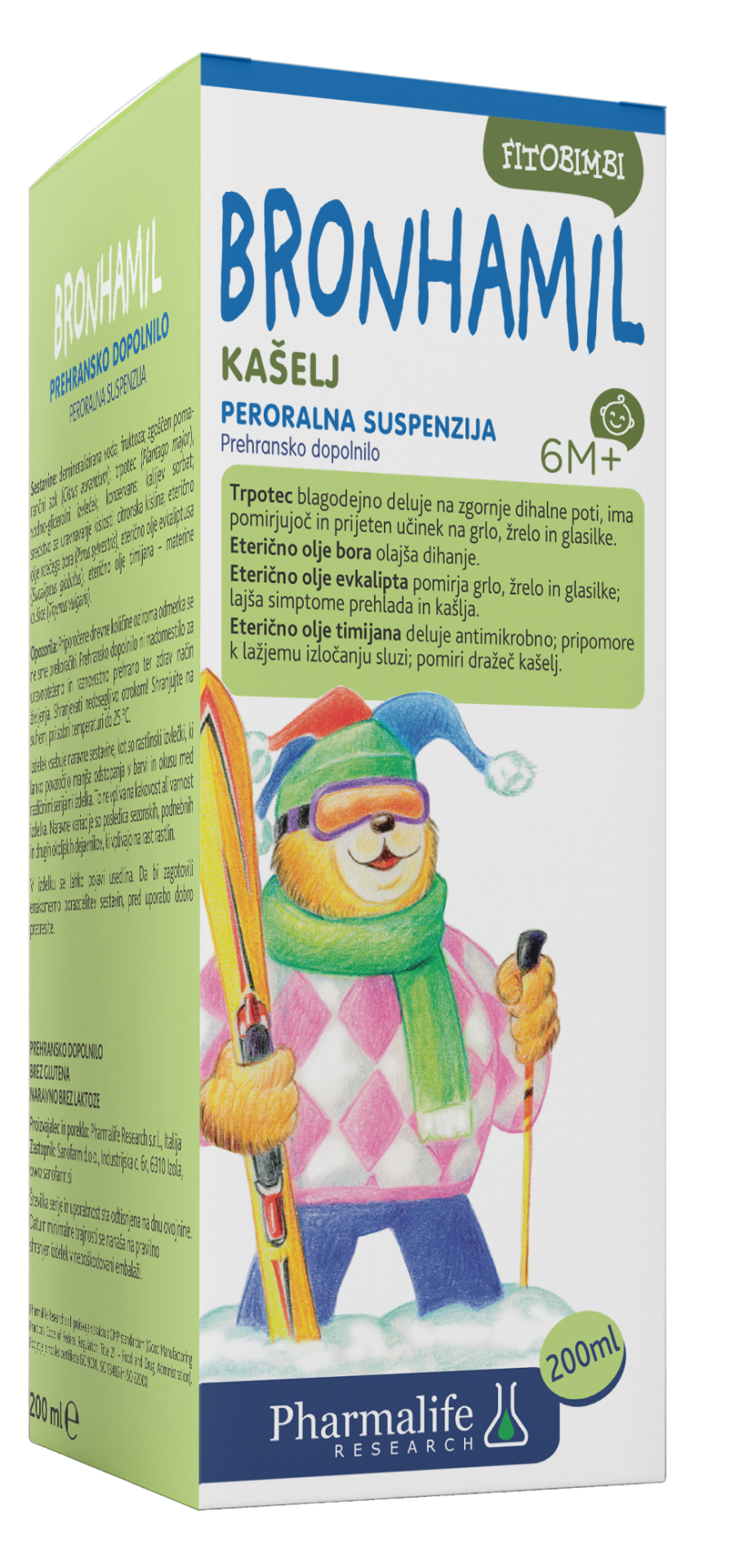 Fitobimbi Bronhamil Peroralna Suspenzija 200 Ml Spletna Lekarna Plav 