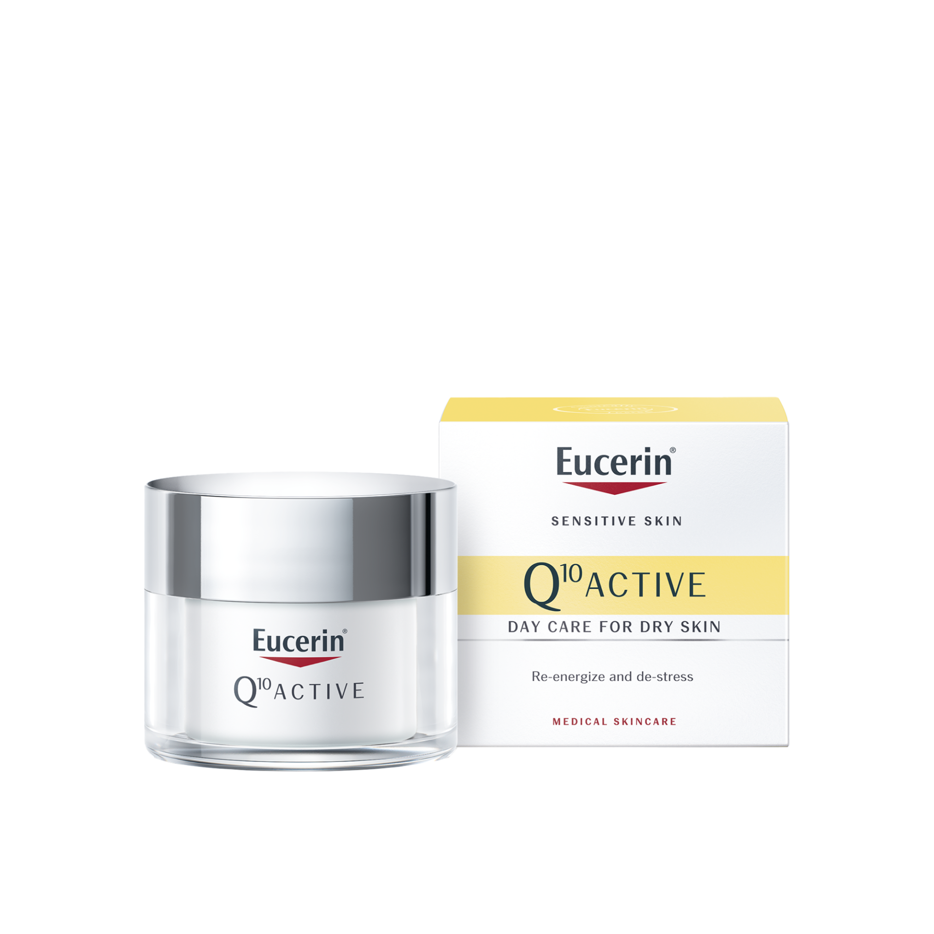 Eucerin Q10 ACTIVE dnevna krema za suho kožo, 50 ml