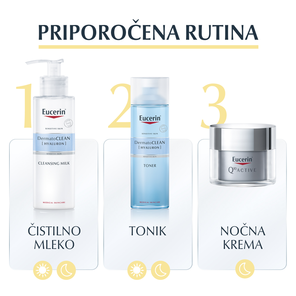 Eucerin Q10 ACTIVE nočna krema, 50 ml