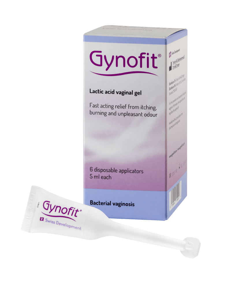 Gynofit Vaginalni gel z mlečno kislino, 6 aplikatorjev po 5 ml