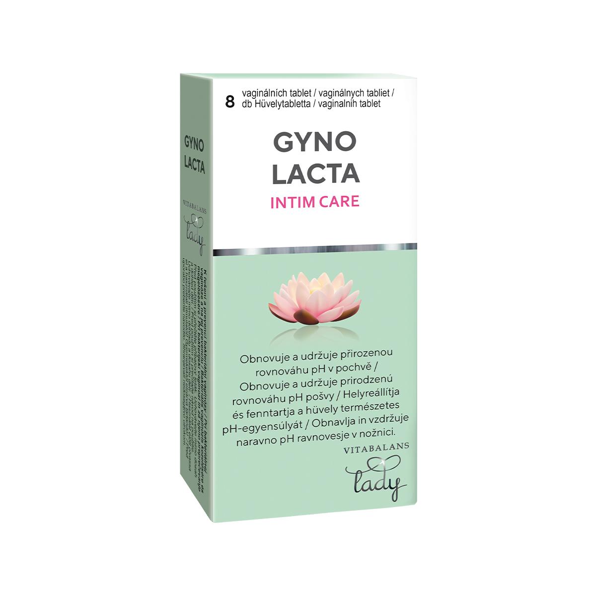 Vitabalans Lady Gynolacta, 8 vaginalnih tablet
