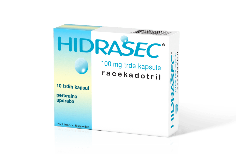 Hidrasec 100 mg trde kapsule, 10 kapsul