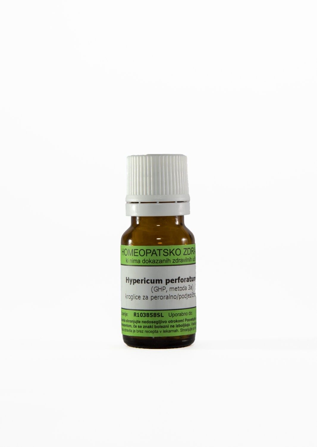Hypericum perforatum C12 homeopatske kroglice, 1 g