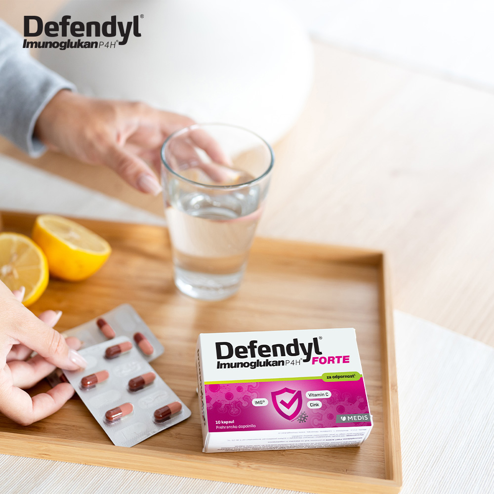 Defendyl-Imunoglukan P4H Forte kapsule, 10 kapsul