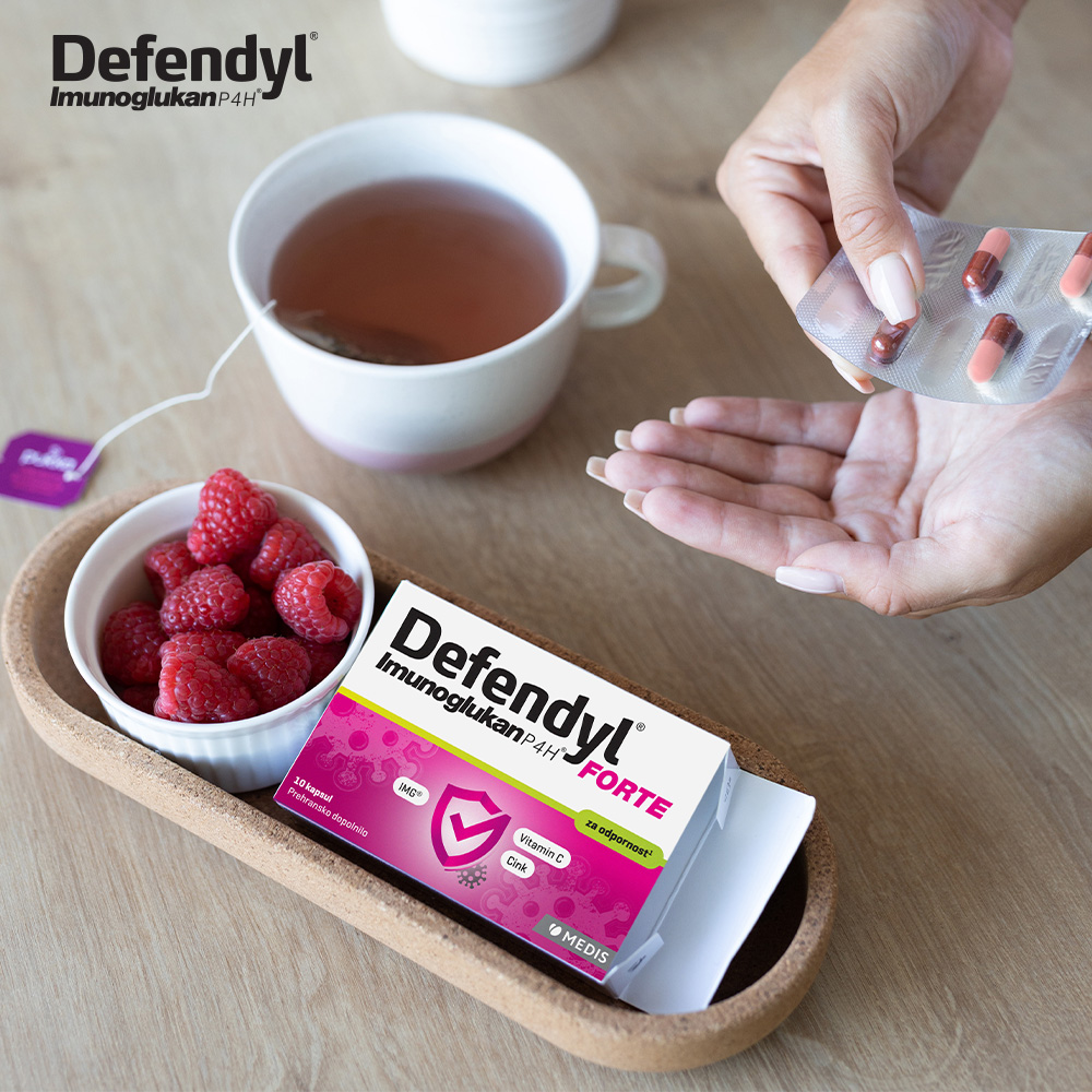 Defendyl-Imunoglukan P4H Forte kapsule, 10 kapsul