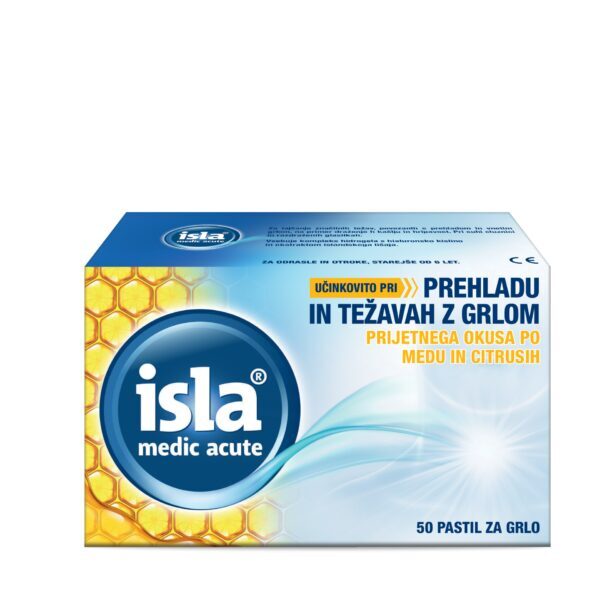 Isla Medic Acute pastile, 50 pastil