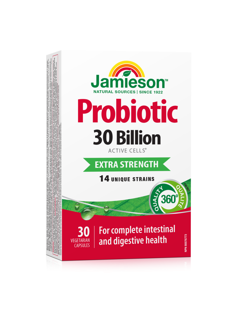 Jamieson Flora biotik Ekstra jakost 30 milijard kapsule, 30 kapsul