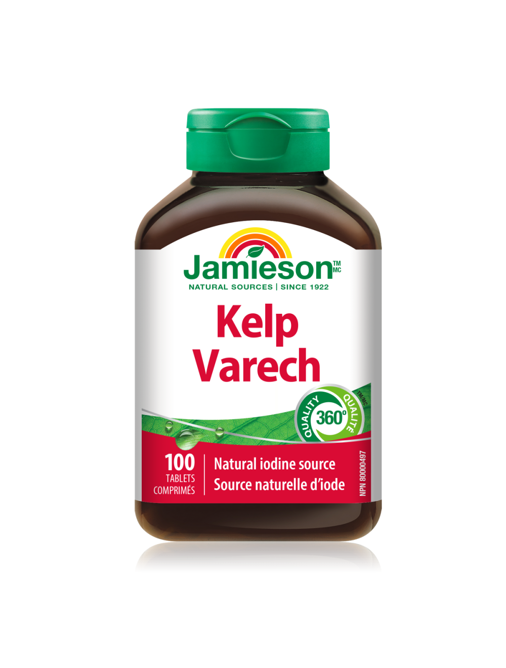 Jamieson Kelp 650 µg tablete, 100 tablet