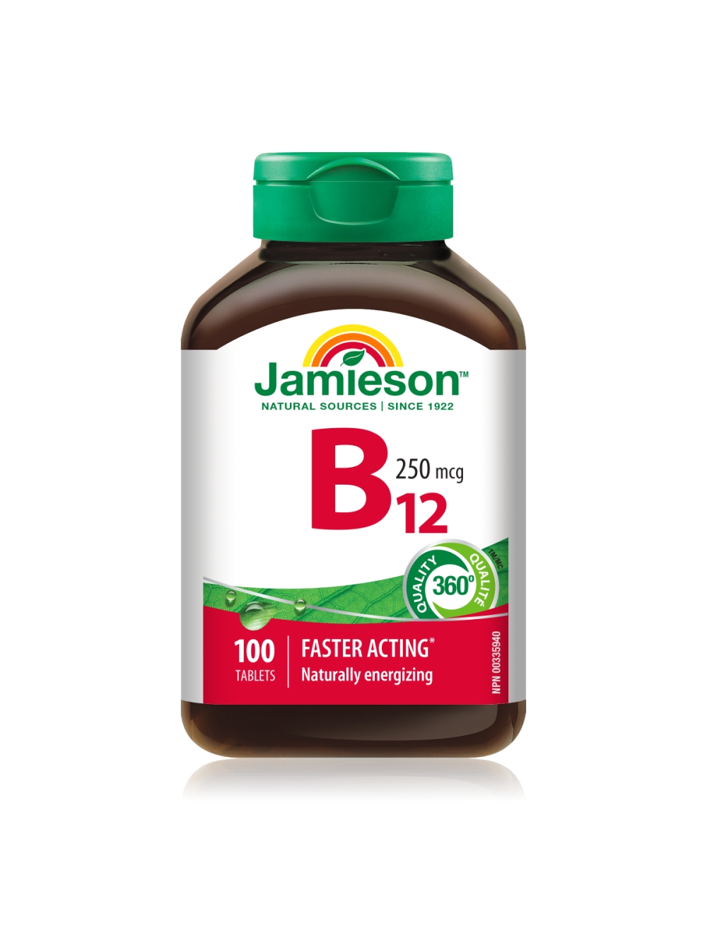 Jamieson Vitamin B12 250 μg tablete, 100 tablet