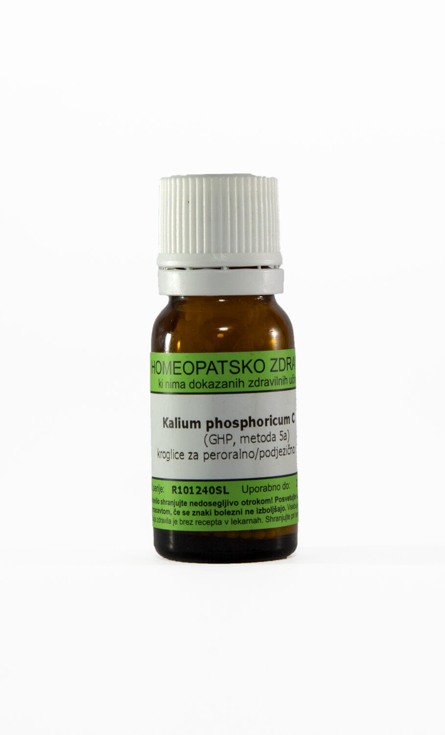 Kalium phosphoricum C12 homeopatske kroglice, 10 g
